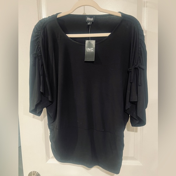 I.N.C. International Concepts Women’s Side Tie Top - Picture 1 of 4